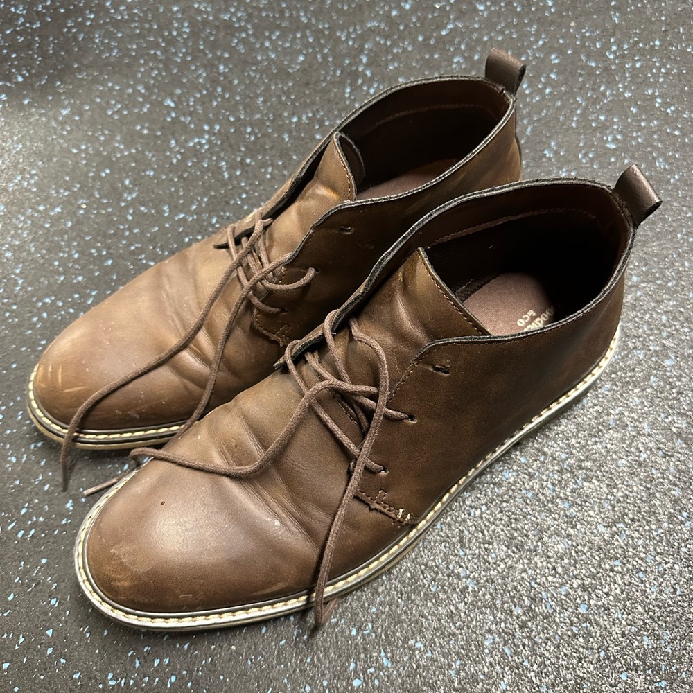 Brown Leather Men's Shoes
